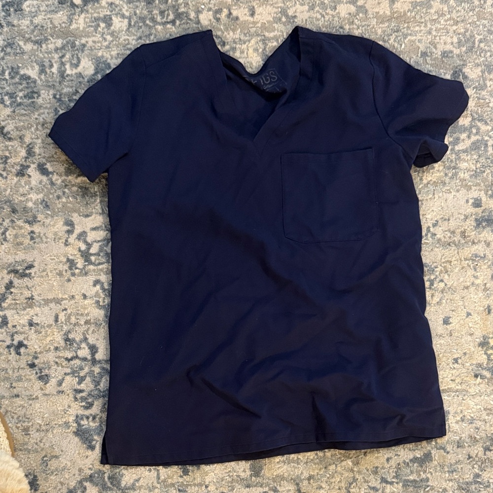 FIGS Single Pocket Navy Scrub